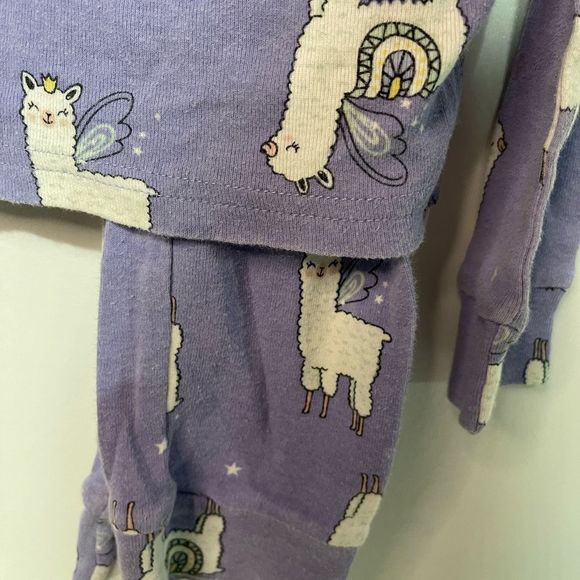 Carter’s Pajama Bundle Size 12 One Long Sleeve and One Short Sleeve Set - Picture 6 of 9